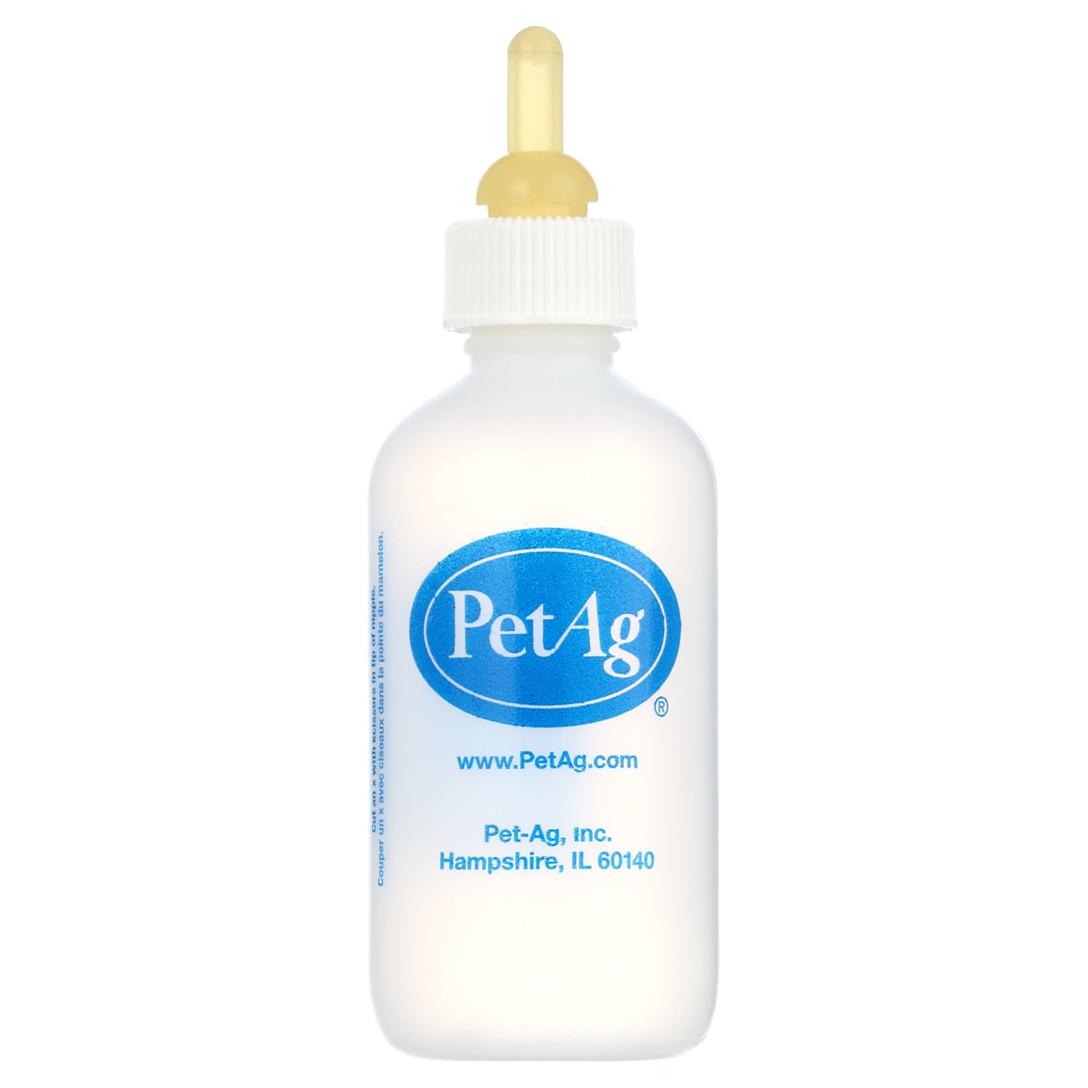 (3 pack) PetAg Small Animal Nurser Bottle - 2 oz
