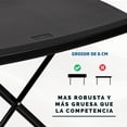 thumbnail image 4 of Mesa Plegable Ajustable en 3 Alturas para Jardín y Eventos, 152 cm, 4 of 7