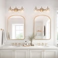 thumbnail image 4 of Charm 21-in 3 Light Matte Gold Modern/contemporary Bathroom Vanity light, 4 of 12