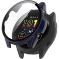 thumbnail image 1 of KOMI Compatible avec Garmin Forerunner 265S Étui de Protection, Étui de Protection PC Résistant aux Rayures avec Protecteur d'Écran en Verre Trempé HD pour Garmin Forerunner 265S (Pas 265)(Bleu), 1 of 5