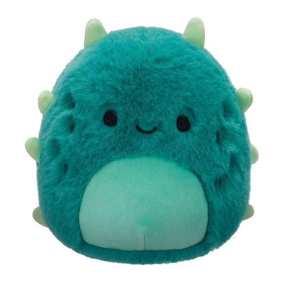 Squishmallows FuzzAMallow Official 5 inch Wasabi the Green Sea Cucumber - Child's Ultra Soft Plush Toy