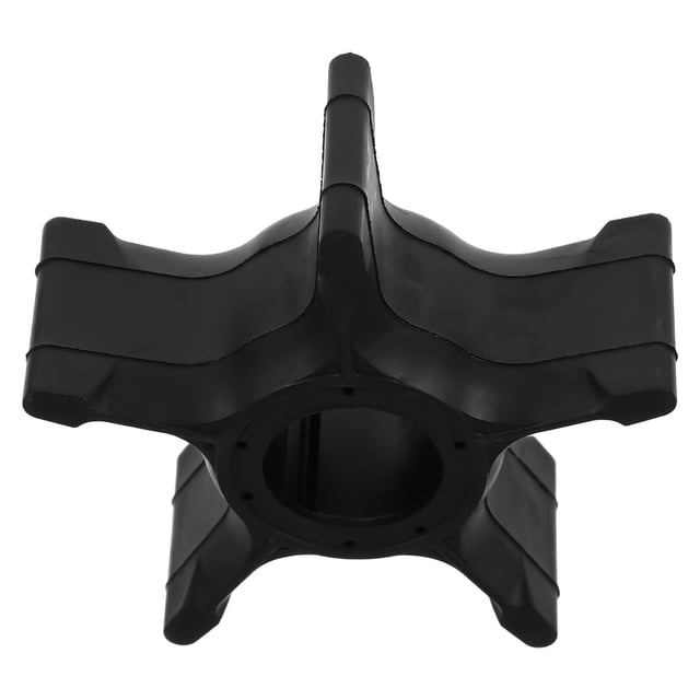 FONDOTIN Black Rubber Marine Pump Impeller Replacement for Boat Transfer Pump with Easy Installation