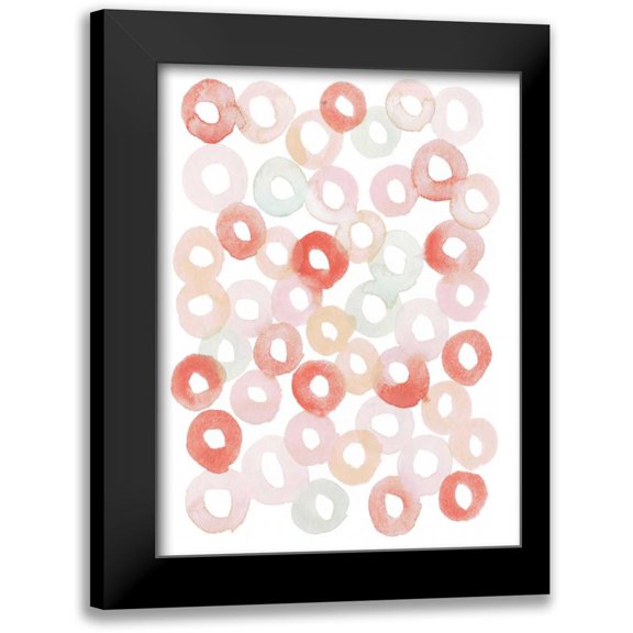 Popp, Grace 12x14 Black Modern Framed Museum Art Print Titled - Candy Pattern III