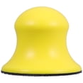 thumbnail image 1 of Yellow Hand Grinder with Selfadhesive Backing for Sanding Various Materials Including Wood Metal, 1 of 8