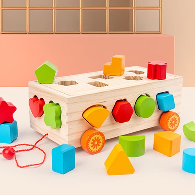 Clasificador de formas Juguetes de aprendizaje Habilidades motoras finas Colores Juguetes a juego para niños Niño