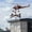 Helicopter, variant on Motorcycle Weather Vane for Roof, Rust-Resistant Stainless Steel Wind Direction Indicator, Weatherproof Outdoor Garden Decor for Roof, Yard, Patio & Villa