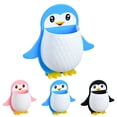 thumbnail image 4 of Oleegame 1PC Spoon And Lid Rest Creative Carto Stocking Penguin Settings Kitchen Toilet Toothbrush Tool Turn Into The Box Wall Hanging Storing Shelf, 4 of 4