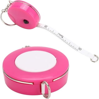 UTENEW 2 Pack Retractable Tape Measure Keychain Body Measuring Tape Key  Ring, Compact Tape Measure for Purse, Pockets or Keys, Carrying Around  Easily