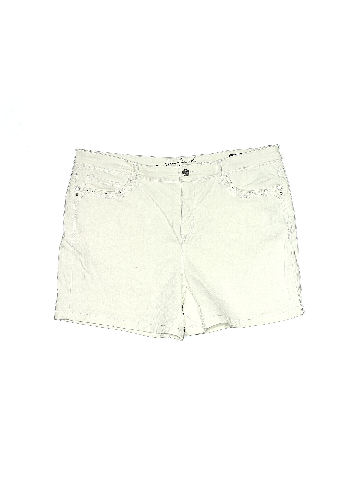 Gloria Vanderbilt Womens Petite Shorts 
