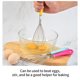thumbnail image 5 of Bearachild Batidor de huevos semiautomático sólido, batidor de leche y huevos, batidor de mano Manual, agitador de huevos giratorio, accesorios de cocina, Cocina y Comedor Rosado Bearachild HA003316-01, 5 of 6