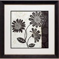 thumbnail image 1 of North American Art N1144 28 x 28 Po Influence II Imprimé Floral Encadré, 1 of 1