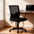 thumbnail image 2 of Giantex Computer Home Office Chair, Ergonomic Desk Chair w/Rocking Function, Swivel Mesh Task Chair, 2 of 10