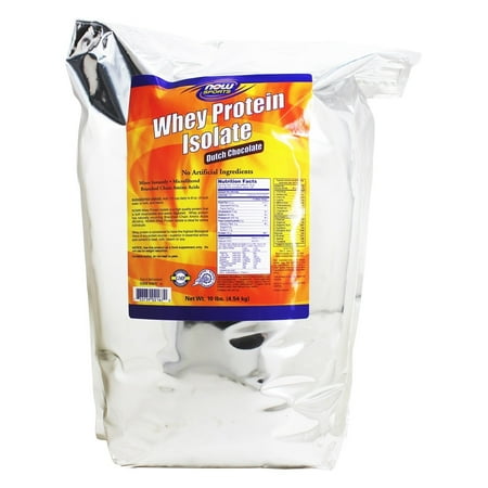 UPC 733739021670 product image for NOW Foods - Whey Protein Isolate Mega Pack Dutch Chocolate Flavor - 10 lbs. | upcitemdb.com