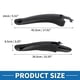 thumbnail image 5 of Guardabarros Universales Delantero y Trasero para Bicicleta, Protectores de Barro, Adecuados para 39.5cm a 45.5cm, Plástico Negro, 1 Juego, 5 of 6