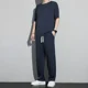 thumbnail image 3 of Camiseta Hombre Sin Logo Trajes Deportivos Sudadera Gris Ropa de Hombre Lisa Top Liso Chándal Pantalones Conjuntos 5xl Elástico A Juego Básico, 3 of 5