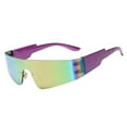 thumbnail image 2 of Sunglasses Shock Gothic Punk Goggles for Fishing Driving Men Ladies , pink pink plated, 2 of 7