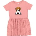 thumbnail image 3 of Inktastic Beagle Girls Toddler Dress, 3 of 5
