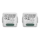 thumbnail image 1 of 2X Tuya Wifi MóDulo de Interruptor de AtenuacióN Inteligente 10A Compatible con Control de 2 VíAs 1 Unidad Compatible con la AplicacióN Home Alexa Vida Inteligente, 1 of 5