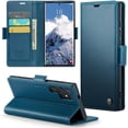 thumbnail image 1 of Case for Samsung Galaxy S25 Ultra Wallet Case with Card Holder, Kickstand RFID Blocking Magnetic Closure Shockproof Protective PU Leather Case for Samsung S25 Ultra Flip Case Wallet, 1 of 7