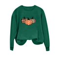 thumbnail image 5 of Juebong Halloween Funny Graphic Tops for Womens Teens Sweatshirts Crewneck Pullover Female Fall Outfits 2026,Witch Pumpkin Ghost Bat,loose,Maternity, workout,airport fashion clothes, 5 of 6
