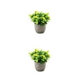 thumbnail image 4 of Redempat Plastic Easy To Clean Artificial Succulent Realistic Appearance Long-lasting Durability Eco-friendly newyellowbabysbreath 2Set, 4 of 6