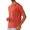 REDOCHRE, variant on Men's Athletic T-Shirts Workout Running Short Sleeve Gym Shirts Red Ochre L
