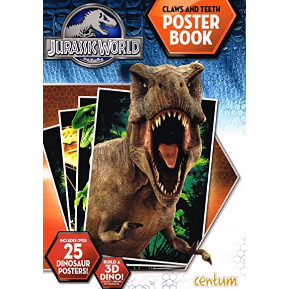 Claws and Teeth Poster Book (Jurassic World)