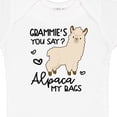 thumbnail image 4 of Inktastic Grammie's You Say Alpaca My Bags Boys or Girls Baby Bodysuit, 4 of 5