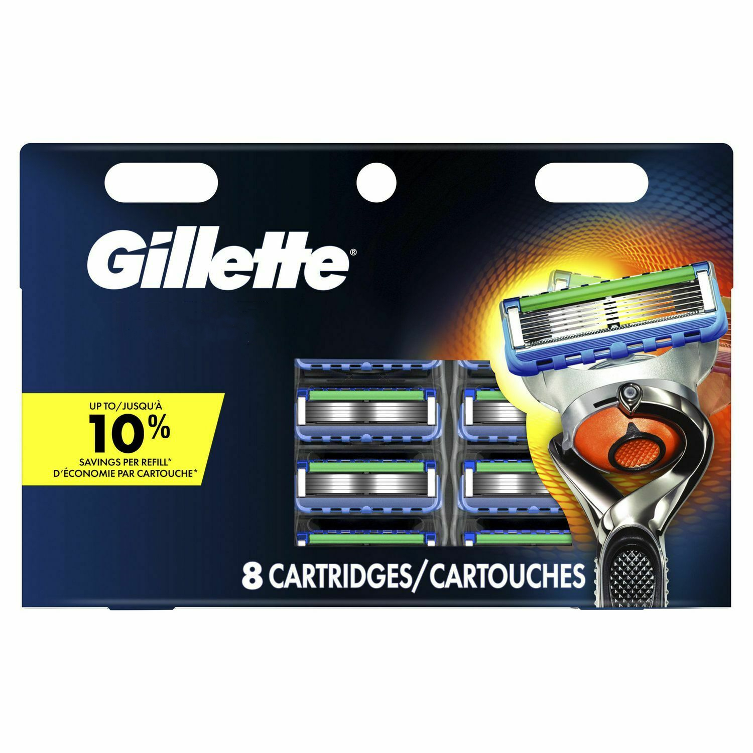 Gillette ProGlide Men's Razor Blades, 8 Blade Refills New! Walmart