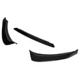 thumbnail image 5 of Spec-D Tuning Glossy Black PP Front Bumper Lip Spoiler Body Kit 3PC Compatible with 2017-2018 Ford Fusion, 5 of 7