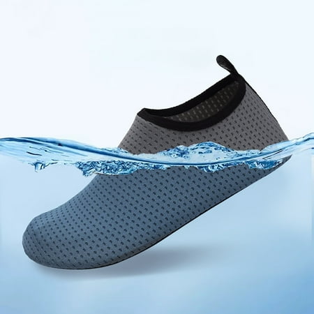 

Cathalem Couples Outdoor River Tracing Shoes Wading Swimming Barefoot Diving Casual Shoes Womens Size 9 Shoes Casual Grey 8.5