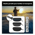 thumbnail image 2 of Estuche Lente De Sol Rígido Impermeable Con Cremallera 3 Pzs Malubero, Negro, 2 of 5