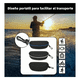 thumbnail image 2 of Estuche Lente De Sol Rígido Impermeable Con Cremallera 3 Pzs Malubero, Negro, 2 of 5