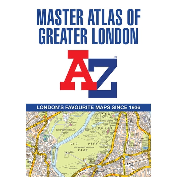 A-Z Master Atlas of Greater London, (Paperback)