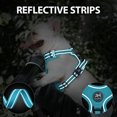 thumbnail image 6 of PoyPet Reflective Dog Harness No Pull Dog Vest Harness With Handle,No Choke Adjustable Soft Padded Pet Vest for Small to Large Dogs,Royal Blue,Mint Blue S, 6 of 9