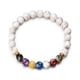 thumbnail image 4 of Pulsera colorida con cuentas de colores y cuentas de piedra natural para mujer y hombre., 4 of 6