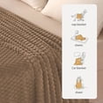 thumbnail image 4 of La mejor manta de terciopelo para adultos - manta de franela suave para sofá, cama y siestas - manta cálida y multicolor para el invierno, 4 of 9