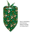thumbnail image 7 of ZDWQFA 4Pcs Christmas Dog Bandanas, Snowman Santa Xmas Dog Scarf, Red Green Dog Christmas Bandana for Small Dogs Pets, 7 of 7