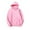 Pink, variant on ZCFZJW Hoodie for Men Lightweight Casual Drawstring Long Sleeve Hooded Pullover Sweatshirts Loose Regular Fit Soft Cotton Outwear Tops with Pocket Black L