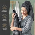 thumbnail image 7 of Utopia Towels 64-Piece Premium Towel Set, 16 Bath Towels, 16 Hand Towels, and 32 Wash Cloths, 610 GSM 100% Ring Spun Cotton Highly Absorbent Towels for Bathroom, Gym, Hotel, and Spa (Grey), 7 of 7
