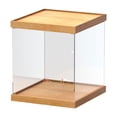 thumbnail image 2 of Caja de almacenamiento de fútbol, ​​estante de almacenamiento de acrílico para fútbol, ​​diseño apilable transparente, caja de escaparate de fútbol po, 2 of 8