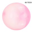 thumbnail image 2 of Oversized Inflatable Ball Toy Tpr Bubbles Inflate Cute Balls Water Injection Ball Play Water Toys  Pink 60-70CM, 2 of 6