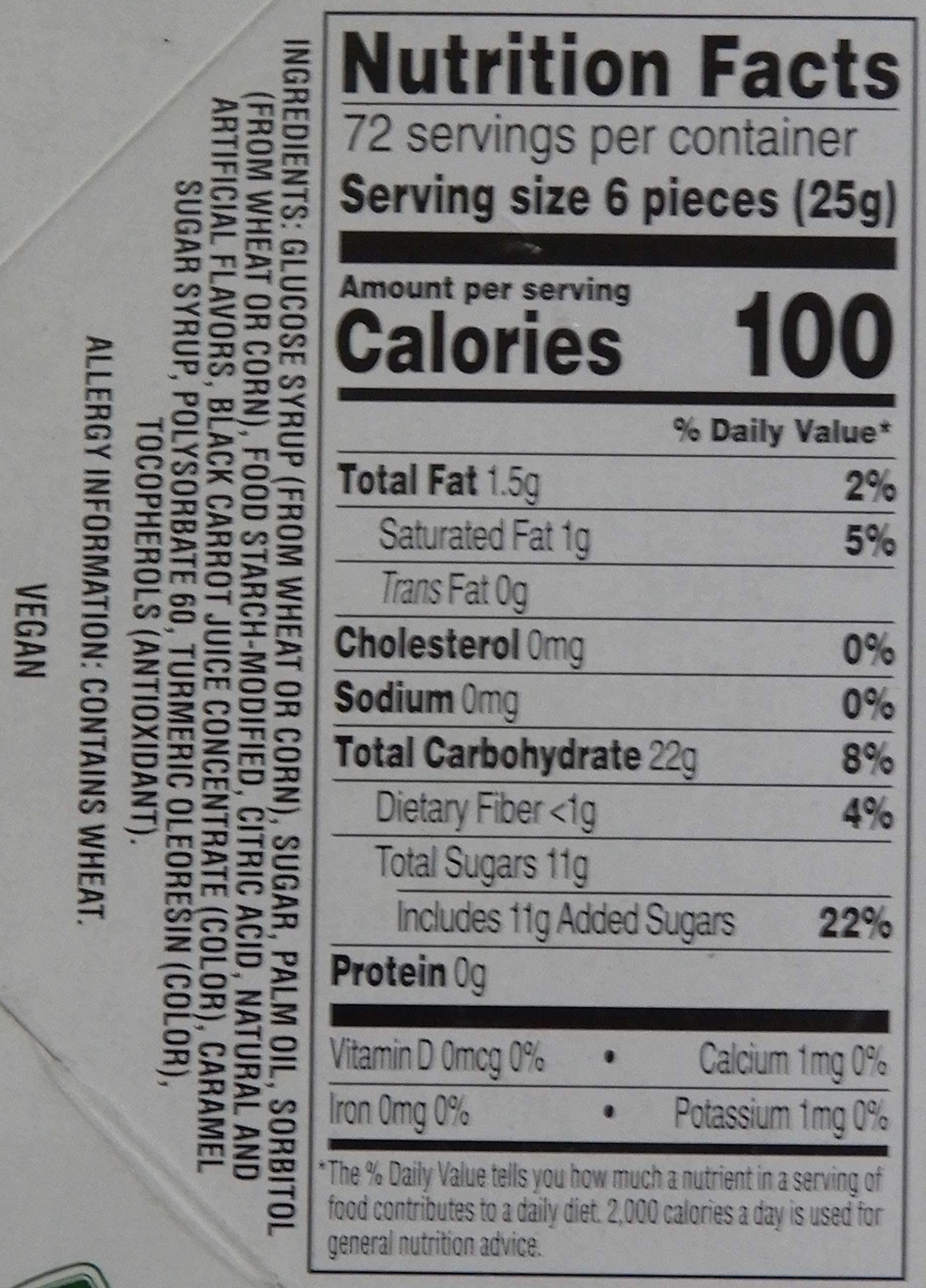 Bulk Pack Candy (Mamba Fruit Chews, 24-pack)
