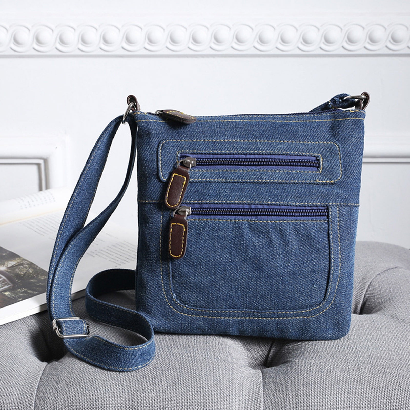 Handmade Denim Jeans Bag |