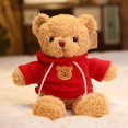 thumbnail image 1 of Color Suéter Oso Muñeca Vestir Oso de Peluche Peluche Oso Muñeca Ragdoll Actividad Regalo (rojo30cm) Rojo Verde Cocina, Decoración y Otros, 1 of 3