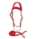thumbnail image 2 of Artillones de Cabeza de Brida de Caballo Ajustable Horario Extraibles de Caballos, Brida de Caballo, Rojo para Caballos, 2 of 7