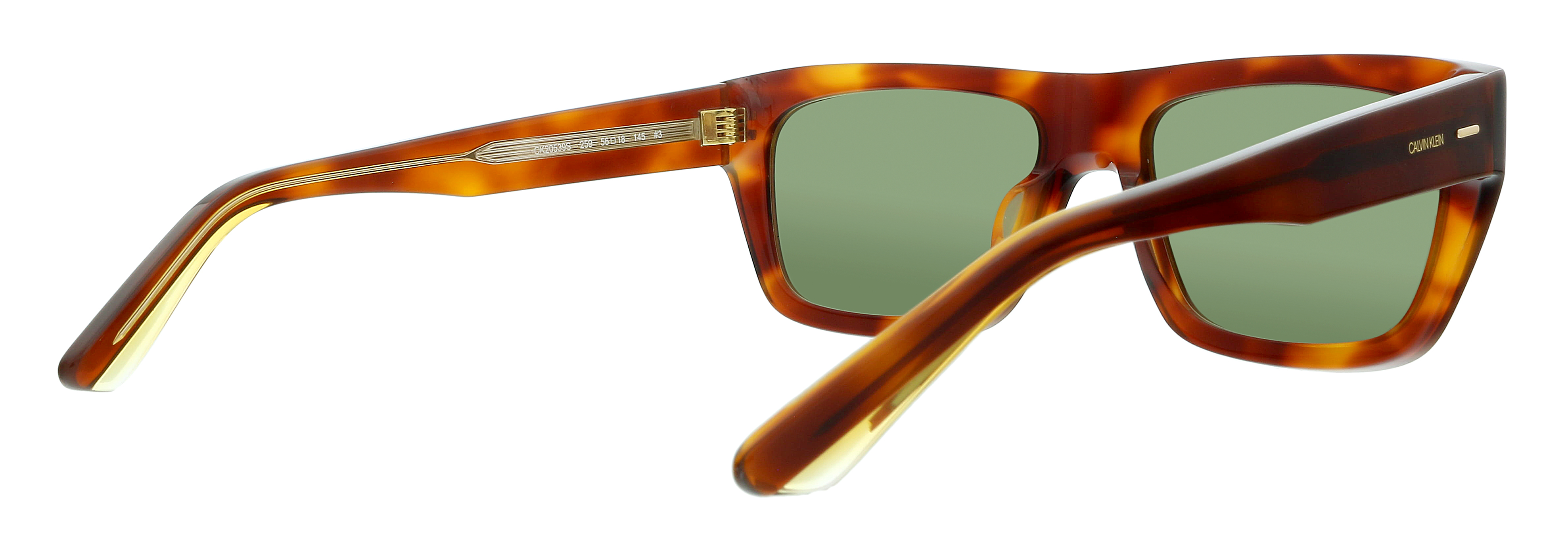 Calvin Klein CK20539S 259 Honey Tortoise Rectangle 