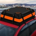 thumbnail image 5 of Anvazise 21 Cubic Feet Car Rooftop Cargo Bag with Anti-Slip Mat, Waterproof Auto Roof Top Luggage Storage Bag, Traveling Car Roof Top Carrier Bag for All Vehicles with/without Rack, 5 of 11