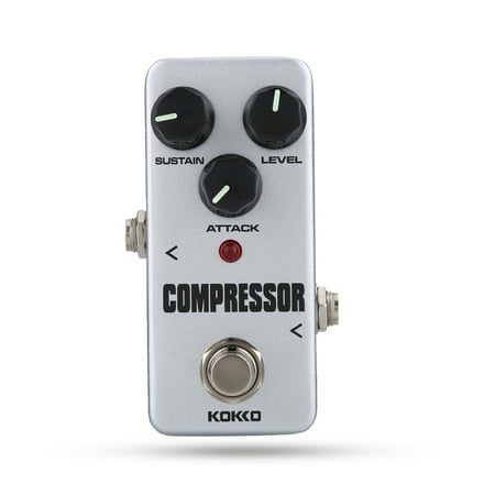 WALFRONT KOKKO FCP2 Compressor Sustainer Mini Effect Pedal for Electric Guitar Accessories,Guitar Compressor, FCP2 Effect (Best Guitar Compressor Sustainer)