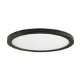 thumbnail image 5 of 58736WTBZ Maxim Lighting Wafer - 30W 1 LED Flush Mount-0.5 Inches Tall and 15 Inches Wide-Bronze Finish, 5 of 5